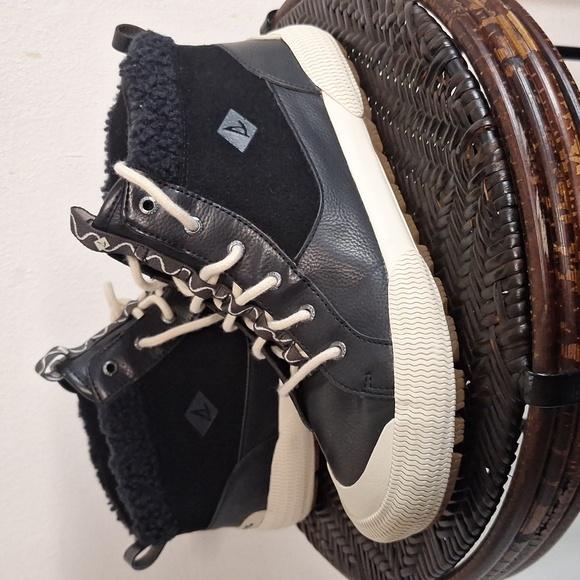 Pier Wave Sperry Women's Black Sneakers Black Sperry Online